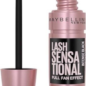 MAYBELLINE NEW YORK, volymmascara, Lash Sensational Intense Black Mascara, 9,5 ml